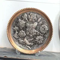 پک ده عددی سینی قلمزنی دست