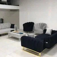 مبل راحتی تخت شو پاریس و چستر صدفی