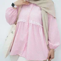 شومیز راه راه عروسکی