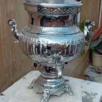 سماور گازی کنده کاری شده