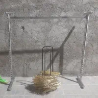 رگال شلوار چوب لباسی و پایه رگال تیله ای و مانکن