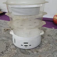 بخار پز سه طبقه