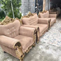 مبل کارکرده با جلو میز|مبلمان خانگی و میز عسلی|رشت, پسیخان|دیوار