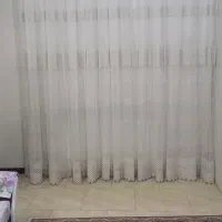 پرده حریر در حد نو