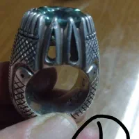 انگشتر نقره ای دست ساز|جواهرات|تبریز, |دیوار