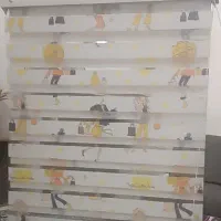پرده دخترانه زبرا