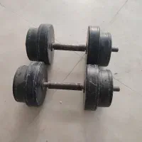 دمبل هفت کیلوی وهشت کیلو دستکش بوکس|تجهیزات ورزشی|زاهدان, |دیوار