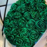 دسته گل روبان