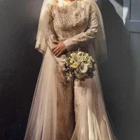 لباس نامزدی یا عقد مزونی سایز ۳۶ تا ۳۸