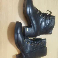 نیم بوت چرم طبیعی سایز 40