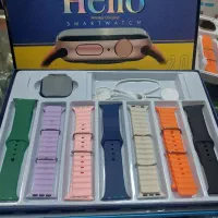 ساعت هوشمند اپل واچ مدل. هلو واچ. ۷دستبنده