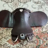 7 عدد زین انگلیسی قدیمی و فابربک