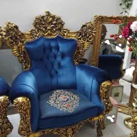 مبل ناهارخوری سلطنتی تمام چوب راش مبل راحتی چستر|مبلمان خانگی و میز عسلی|ملایر, |دیوار
