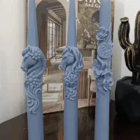 قالب سیلیکونی شمع|صنایع دستی و سایر لوازم تزئینی|نوشین شهر, |دیوار