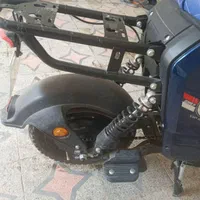 موتور اسکوتر برقی کلاسیک مدل ۱۴۰۴ بسیار تمیز و قوی|موتورسیکلت|لردگان, |دیوار