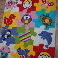 فرش اتاق کودک یک در یک نیم