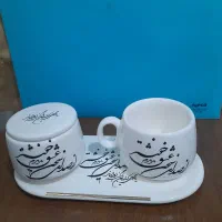 فروش ویژه ست چایخوری کارمندی سرامیک دست ساز|ظروف سرو و پذیرایی|جهرم, |دیوار