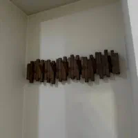 آویز لباس چوبی