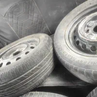 رینگ لاستیک آماده پژویی 2حلقه پرایدی 550