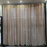 پرده حریر شاین دار