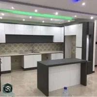 کابینت ام دی اف هایگلاس /طرح ممبران مات25|مصالح و تجهیزات ساختمان|زنجان, |دیوار