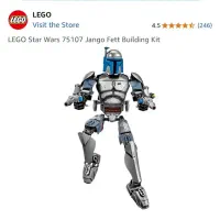لگو استار وارز  jango fett|اسباب‌‌بازی|رشت, معلم|دیوار