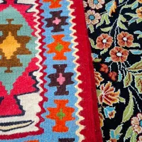 سجاده زیبا خوش رنگ|گلیم، جاجیم، گبه|سنندج, |دیوار