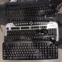 ۶ تا کیبورد های تمیز با موس های تمیز