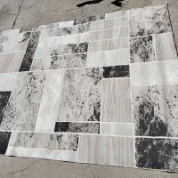 گلیم فرش 6متری رنگ خنثی شیک مدرن