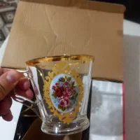 استکان لب طلا