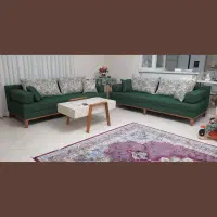 مبل ال . 2 تا کاناپه سه نفره|مبلمان خانگی و میز عسلی|کرج, کمال‌شهر|دیوار