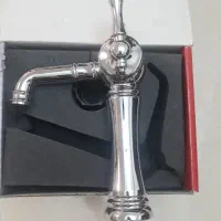 شیر روشویی اهرمی آنتیک کروم آکبند
