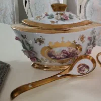 سوپینگ خیلی بزرگ گل برجسته با ملاقه
