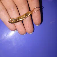 یک جفت گوشواره طلا مدل زنجیری