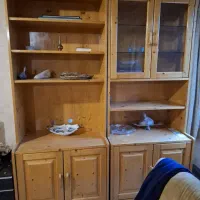 کمد چوبی سه تیکه|بوفه، ویترین، کنسول|گنبد کاووس, |دیوار