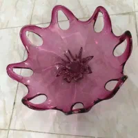 ظروف کریستال چک قدیمی اصل شکلات خوری