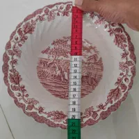 کاسه سرامیکی قدیمی انگلیسی|کلکسیون اشیاء عتیقه|قزوین, |دیوار