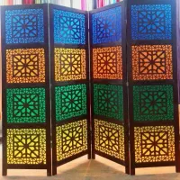 پارتیشن / پارتیشن شیشه رنگی / جداکننده/
