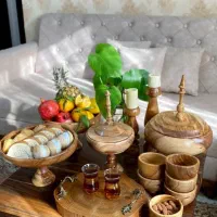 ظروف چوبی جهیزیه عروس