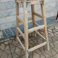 چهارپایه چوبی