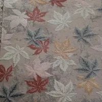 فرش کناره طرح برگ برجسته