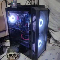 سیستم کامل گیمینگ RX 580 رم 16GB مانیتور + دسته