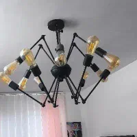 لوستر مدرن طرح عنکبوتی|لوستر و چراغ آویز|سبزوار, چهارراه فرودگاه|دیوار