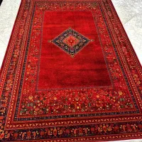 فرش های قرمز مدل قاجاری اقساط12ماهه بدون پیش|فرش|زنجان, |دیوار