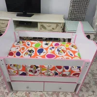 تخت وتشک بچه|تخت و سرویس خواب|اسلامشهر, شهرک انبیا|دیوار