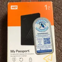 هارداکسترنال وسترن دیجیتال مدلMy Passport ترابایت1