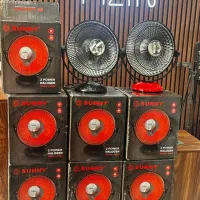 بخاری برقی رومیزی طرح پنکه