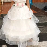 لباس عروس بچگانه سایز ۸ تا ۱۰سال