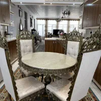 میز ناهارخوری چهارنفره طرح برنز|میز و صندلی غذاخوری|یزد, |دیوار