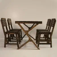 میزوصندلی چوبی نهارخوری غذاخوری کافی شاپی